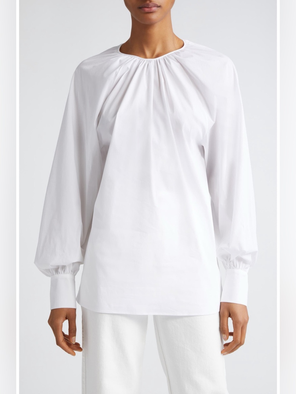 Eleventy Gathered Neck Top NWOT